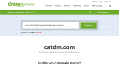 Desktop Screenshot of catdm.com